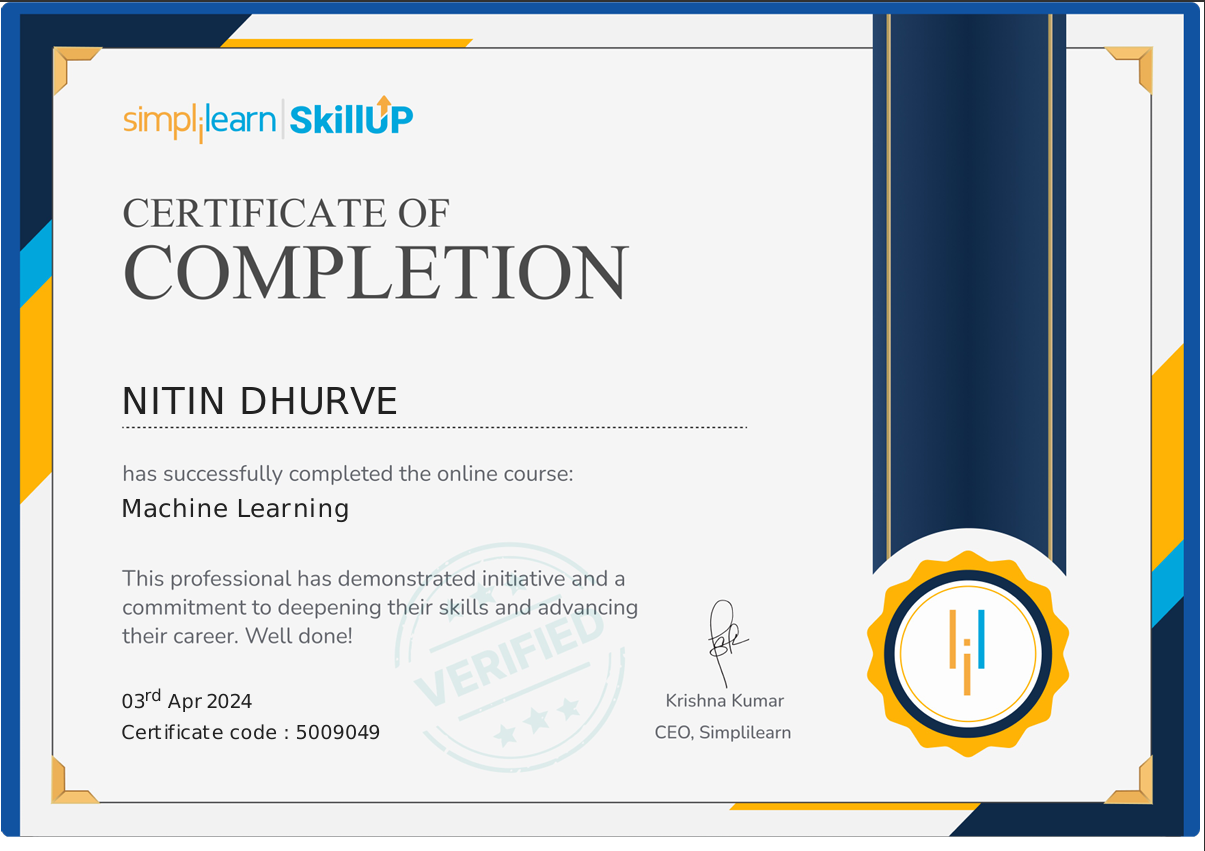 Certificate 21